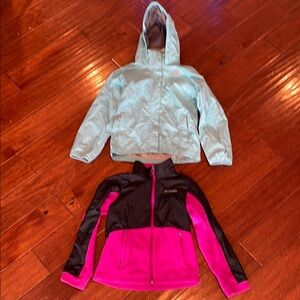 Columbia Pink and Black Jacket Set